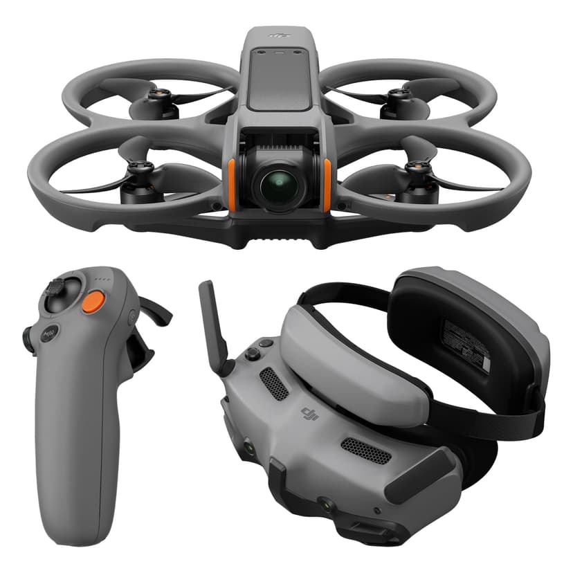 DJI Bundle Fly More Avata 2 (Batterie Unique), Drone FPV … - 1