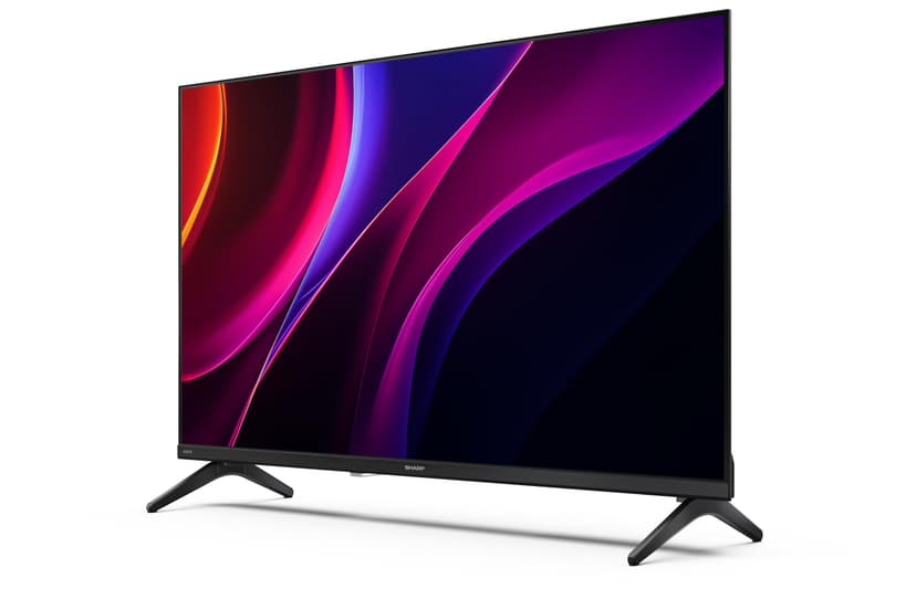 Sharp 32HE2345E - TiVo TV, 32 inch HD, Frameless, 60Hz, HDR10, 2 x 8 W Sound, HDMI 3, USBx2, Black - 2