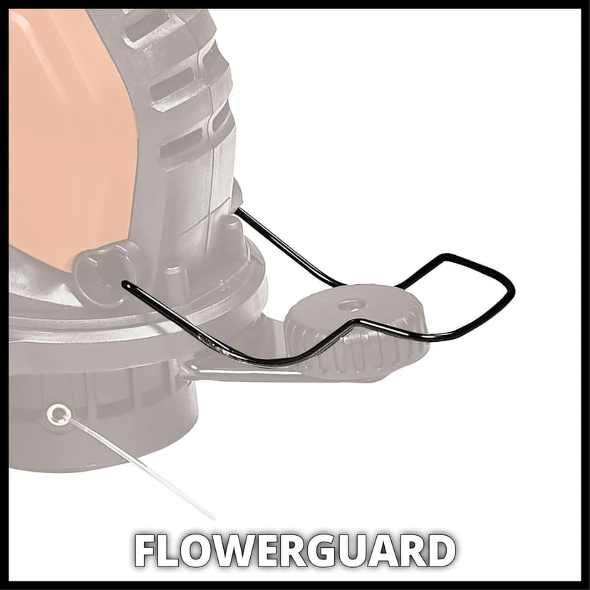 Einhell GC-ET 4530 Electric Garden Strimmer With 3 Thread Spools - Auto Line-Fed Grass Trimmer With Telescopic Aluminium Handle, Rotatable Head And Flower Guard - Corded Grass Strimmer Set - 5