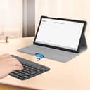 FINTIE Keyboard Cover for Samsung Galaxy Tab S5e T720 / T725 (10.5 Inch), [AZERTY French] Detachable Wireless Bluetooth Keyboard Protective Case Cover, Black - 3