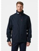 Helly Hansen Hommes Veste Crew 2.0, Bleu Marine, L - 2