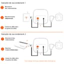 Gigaset A695 Trio - téléphone DECT sans Fil - 3 combinés avec Grand écran à Haut Contraste - Excellente qualité Audio - Fonction Mains Libres - Protection d'appels, Gris [Version française] - 3