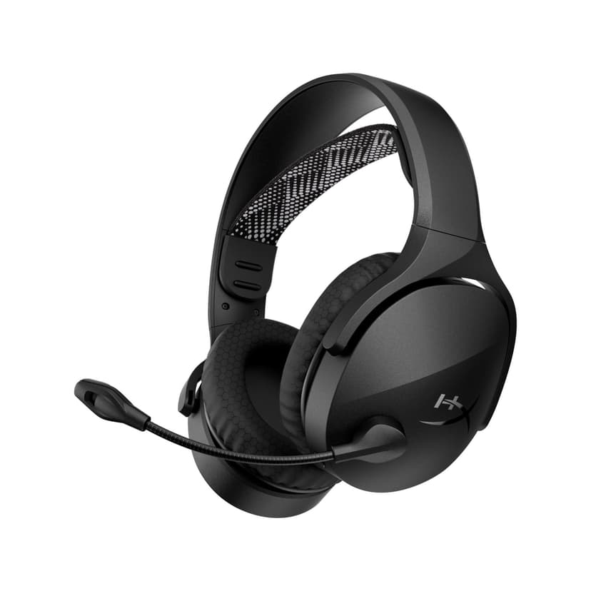 HyperX Cloud Jet Dual Wireless Gaming Headset, 2.4GHz & Bluetooth, PC, Mac, PS5, PS4, Mobile, 40 mm Driver, 25 Hours Battery Life, Swivel-to-Mute Microphone, Lightweight Design, Black - 1