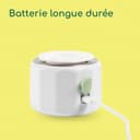 Bebeconfort Chauffe-biberon digital nomade, Chauffe-biberon portable pour bébé, Compact L6,5 x l6,5 x h8 cm, Poids léger (280 g), Écran digital, Batterie durable, Contrôle de la température - 4