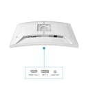 Philips Evnia 32M2C5501 - Moniteur de Jeu incurvé QHD 32 Pouces, 180 Hz, 1 ms GtG, FreeSync Premium (2560x1440, 2X HDMI 2.0, 1x DisplayPort1.4) Blanc - 4