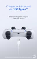 Playstation Sony, Manette 5 Officielle DualSense, Sans Fil, avec Retour Haptique & Gâchettes Adaptatives, Micro Intégré, Batterie Rechargeable, Compatible PS5/PC, Couleur : Bicolore - 5