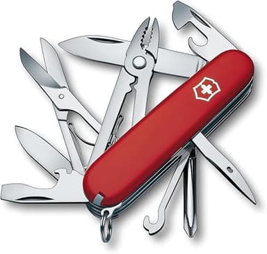 Victorinox Deluxe Tinker Swiss Army Pocket Knife, Medium,…