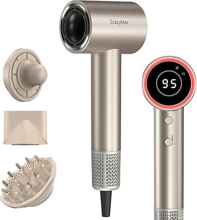 Seche Cheveux Ionique,180 000 tr/min Sèche Cheveux Profes…
