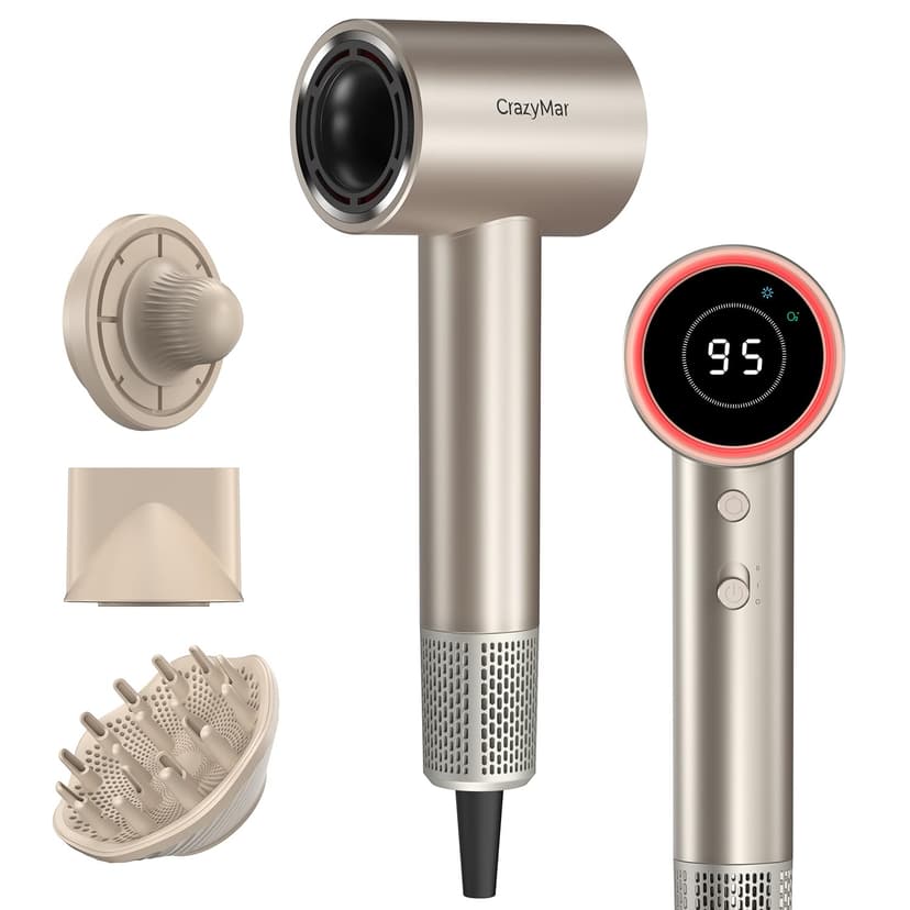 Seche Cheveux Ionique,180 000 tr/min Sèche Cheveux Profes… - 1