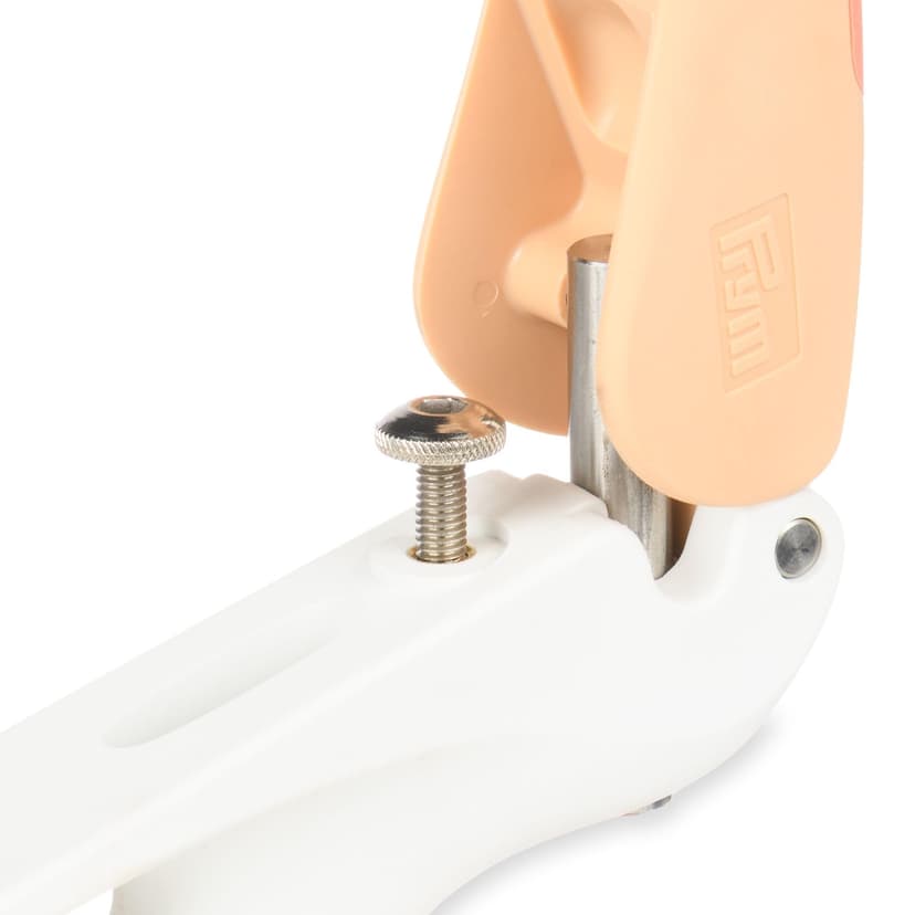 Prym 390912 Vario Creative Tool | Push Button, Eyelet & Hole Tool | Includes Tool Set (2.5-4 mm) | Ergonomic & Effort-Saving | Apricot - 3