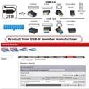 ChenYang USB Front Panel Header 9/10Pin & 19/20Pin to 2 USB 2.0 & 2 USB 3.0 Female Chassis Back Panel Port Extension Cable 0.5M with 12cm PCI-E Slot Bracket - 7