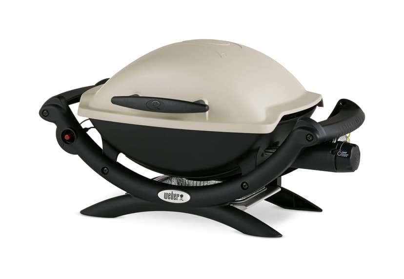Weber Q1000 Gasgrill Titan für Gaskartuschen - 1