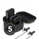 RØDE Wireless Pro Digital 2-Channel Wireless Microphone Set + Keepdrum ADP07 TRRS-TRS Adapter - 3