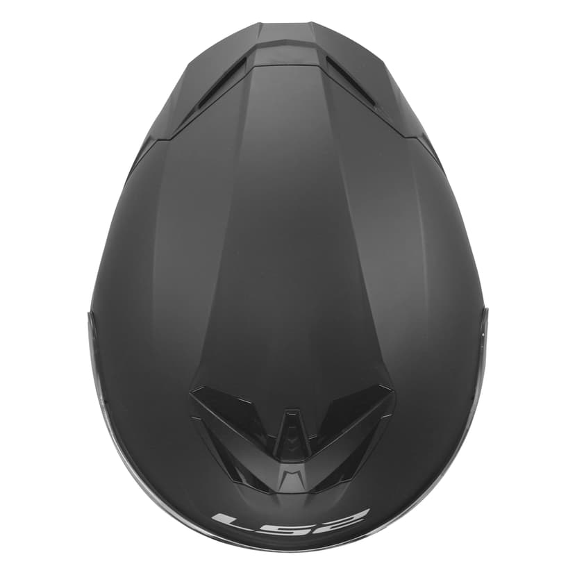 LS2, Casque Moto Intégral RAPID III SOLID Matt Black, M - 3