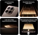 XIAOMI 15T Pro, Smartphone 12 + 512 GB, 6.83 Inch 144 Hz Eye-Friendly Display, MediaTek Dimensity 9400+, 50MP Leica 5X Pro Telephoto Lens, 5500 mAh, Titanium - 2