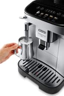 De'Longhi Magnifica Evo ECAM 292.33.SB Kaffeevollautomat mit Milchaufschäumdüse,intuitives Bedienfeld,2-Tassen-Funktion, Silber & Milchkännchen DLSC060, 350 ml, Edelstahl - 3