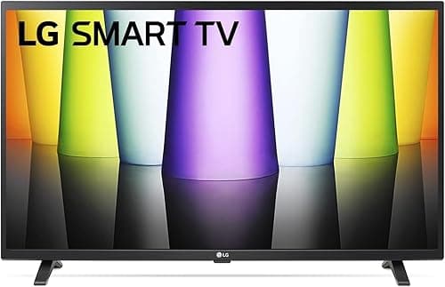LG 32LQ63006LA 32" Full HD Smart TV, 2022 LED TV with α5 Gen 5 Processor with AI, WebOS 22, HDR, Wi-Fi, Bluetooth, Game Optimizer, Google Stadia and GeForce NOW, Compatible with Google Home and Alexa