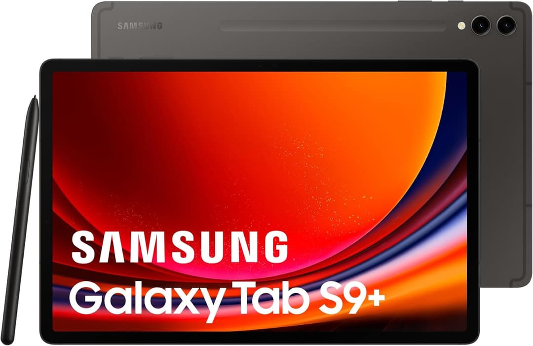 Samsung Galaxy Tab S9+ SM-X810N Qualcomm Snapdragon 256 GB 31.5 cm (12.4") 12 GB Wi-Fi 6 (802.11ax) Android 13 Graphite- SM-X810NZAAEUB