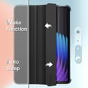 JETech Case for Xiaomi Pad 8/8 Pro & Pad 7/7 Pro (11.2-Inch, 2026/2025 Model), Slim Translucent Back Tri-Fold Stand Protective Tablet Cover with Auto Wake/Sleep (Black) - 6