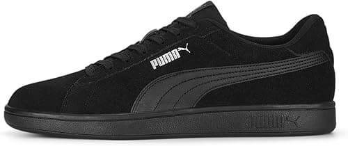 PUMA Mens Smash 3.0 Sneaker, Puma Black Puma Black Puma Silver, 9 UK
