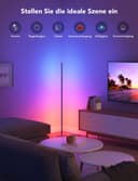 Govee H6076 LED Floor Lamp, WiFi RGBIC Floor Lamp, Works with Alexa and Google Assistant, App Control, 16 Million Colours, 58 Scene Modes, Music Modes, DIY Mode - 5