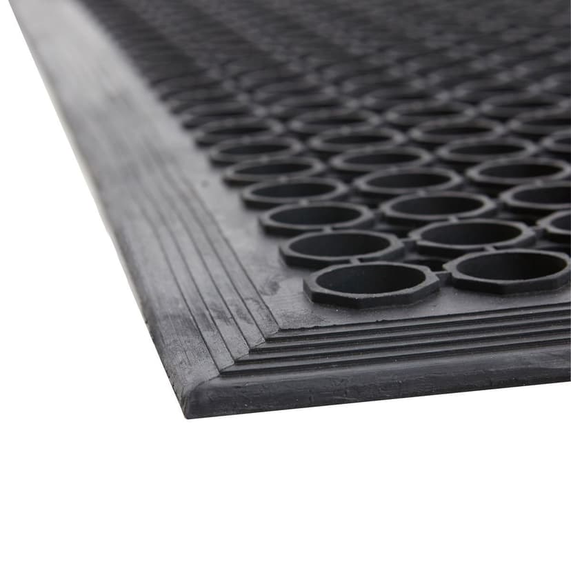 Grand Tapis d'entrée Extérieur en Caoutchouc Absorbant antidérapant – 3 Tailles Disponibles (0.9 m x1.5 m) par BiGDUG - 4