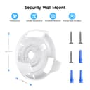 XLTTYWL Deco WiFi 7 Wall Mount Kit, Deco BE23/BE25/BE3600/BE5000 Router Mount Bracket Optimize Space&Cable Management for TP Decos 7 Dual-Band WiFi 7 Mesh Wi-Fi System (White, 2 Pack) - 2