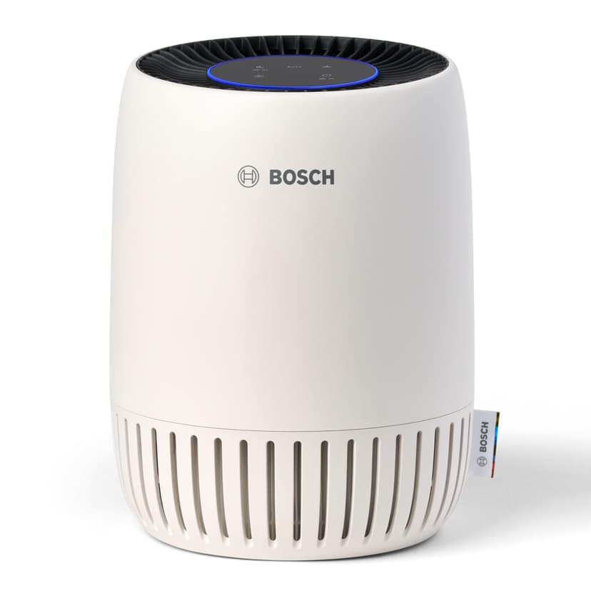 Bosch Air 1000 Purificateur d'air - Élimine les Polluants, Avec un Filtre à Air et un Mode Sommeil (< 25 dB(A)) - Pour jusqu'à 23 m² - Avec Mode Automatique - CADR : 100 m³/h - 1