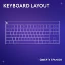 Logitech G G515 LIGHTSPEED TKL Low Profile Wireless Gaming Keyboard, QWERTY Spanish Layout, Tactile - Black - 2