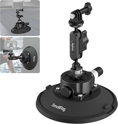 SMALLRIG 6" Suction Cup Mount with Ball Head Magic Arm, A…