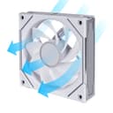 LIAN LI UNI FAN SL-INF 120mm Reverse Blade ARGB Fan - White - 2