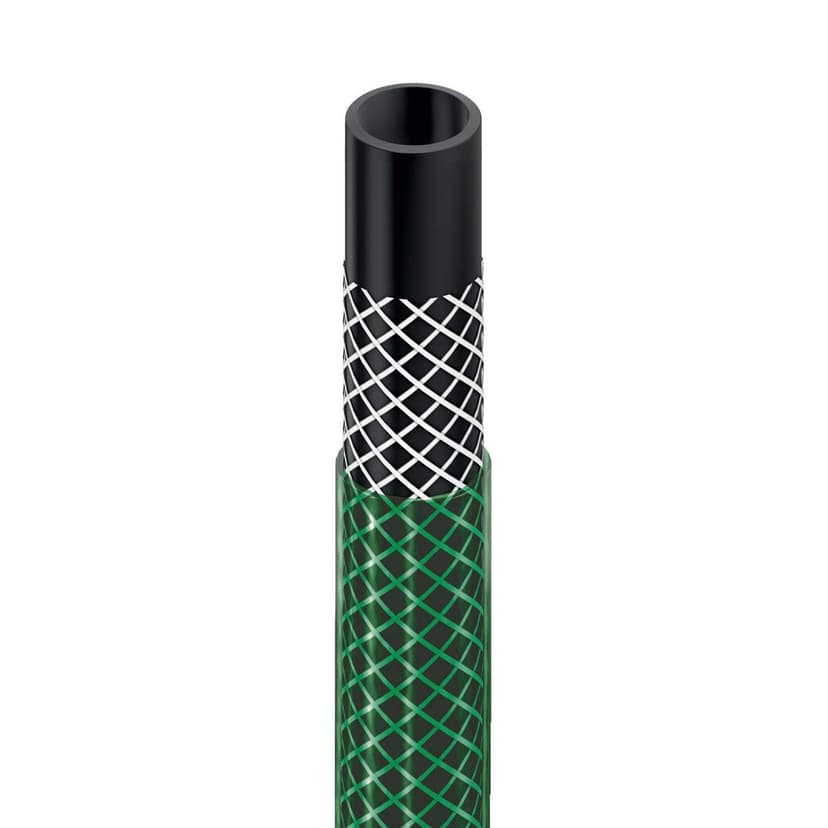Cellfast Garden Economic 1/2” 50 m, Flexible and Three-Layer Hose, UV, Internal Part Resistant to Algae, 10-003, Green, 1/2" 50m - 2