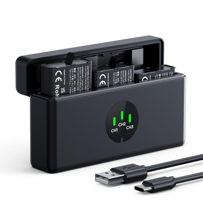 K&F CONCEPT OSMO 360 Batteries, Chargeur de Batterie OSMO… - 1