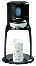 Béaba Préparateur-Chauffe Biberon/Petits pots, Distributeur d'Eau à Température Exacte, Instantané, Rapide, 2 Températures, Bib'Expresso, Noir , 1 Unité - 1