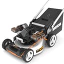 WORX Nitro WG761E 80V Cordless Brushless Lawnmower, Up to 1000 m² on a Load Diameter 51 cm, 70 L Bag, Mulching, 7 Cutting Positions, Comes with 4 Batt 20V 4Ah, Fast Charger - 2