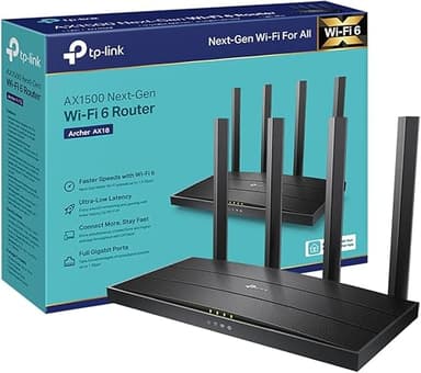 TP-Link Archer AX18 WiFi Router 6 Router 1500Mbps Dual-Ba…