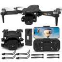 Toladrone TD12PRO Drone with Camera 1080P, Brushless Motor Drones for Adults 90° Motorised Adjustable Level 3 Wind Resistance APP Control Foldable Quadcopter for Beginners - 1