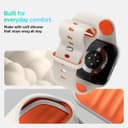 Spigen Nano Pop Bracelet en Silicone Compatible avec Apple Watch Ultra 3/2/1 49mm, Series 11/10 46mm, Series 9/8/7 45mm, 44mm - Orange Beige - 6