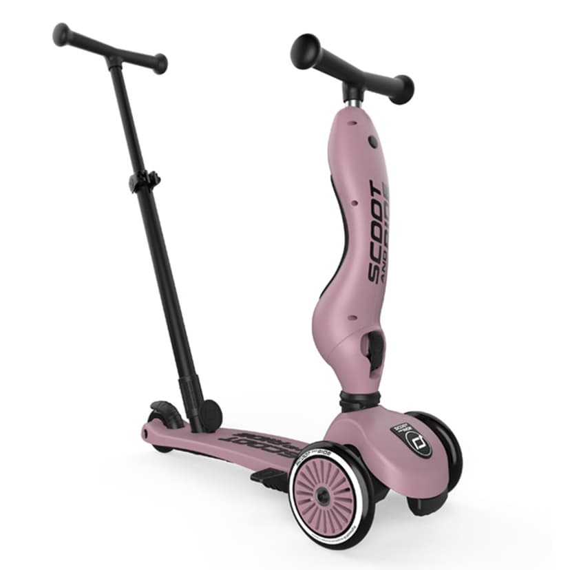 Scoot & Ride Highwaykick 1 Push and Go Kickboard with Seat Children's Scooter 2 in 1 Balance Bike with Handlebar from 1 2 Years Grows with Your Child Height Adjustable Tool-free - 2