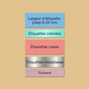 EPSON LabelWorks LW-C610 | Imprimante d'étiquettes portable - Bluetooth, application iOS et Android, alimentation batterie ou secteur, impression jusqu'à 24 mm, 50 rubans, massicot économique - 3