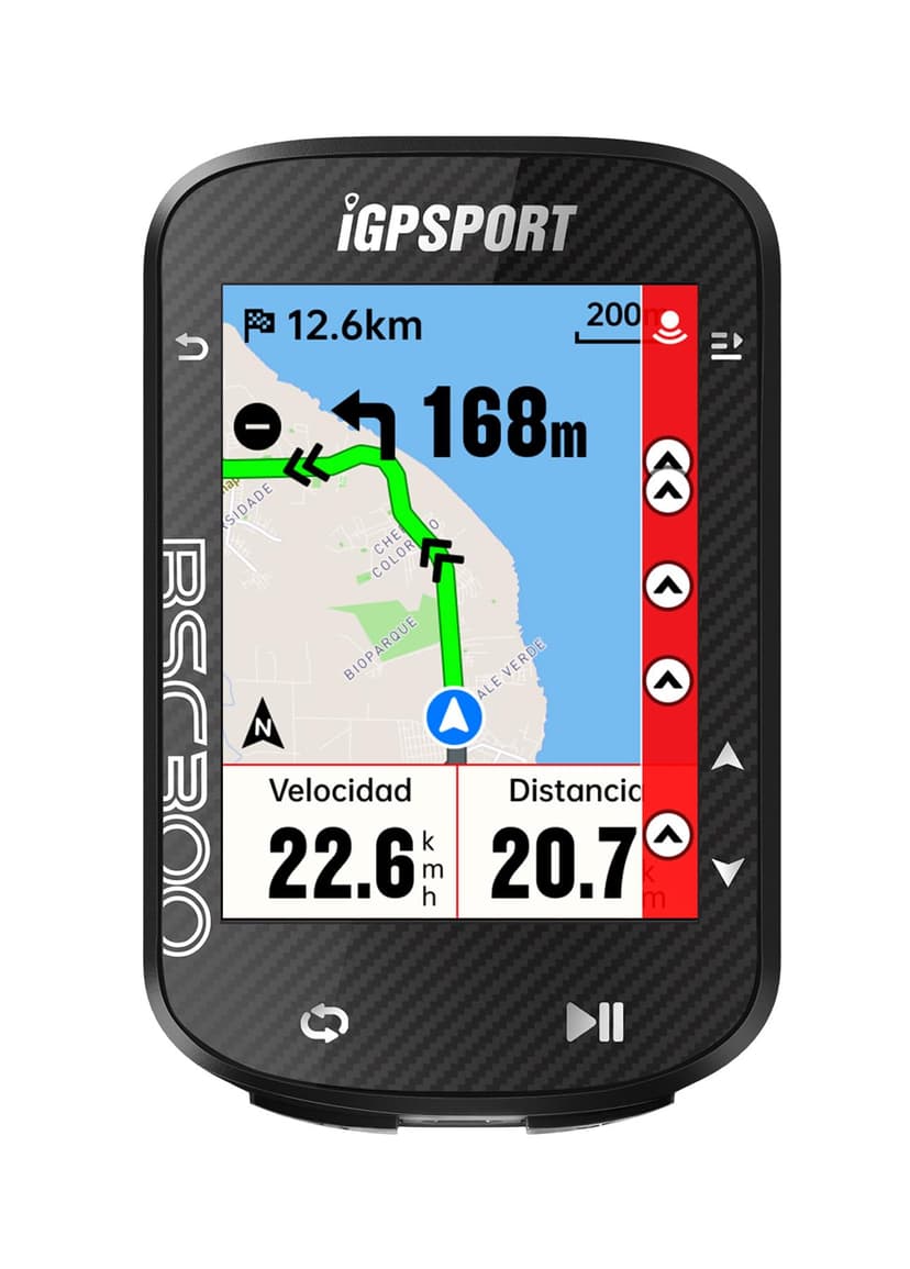 iGPSPORT BSC300T Bike Computer GPS Map Navigation 2.4” To… - 1