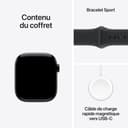 Apple Watch Series 11 [GPS 42mm] Smart Watch with Obsidian Case and Black Sport Band, Sleep Score, Activity Tracker, Health Tracker, Screen Always On - 6