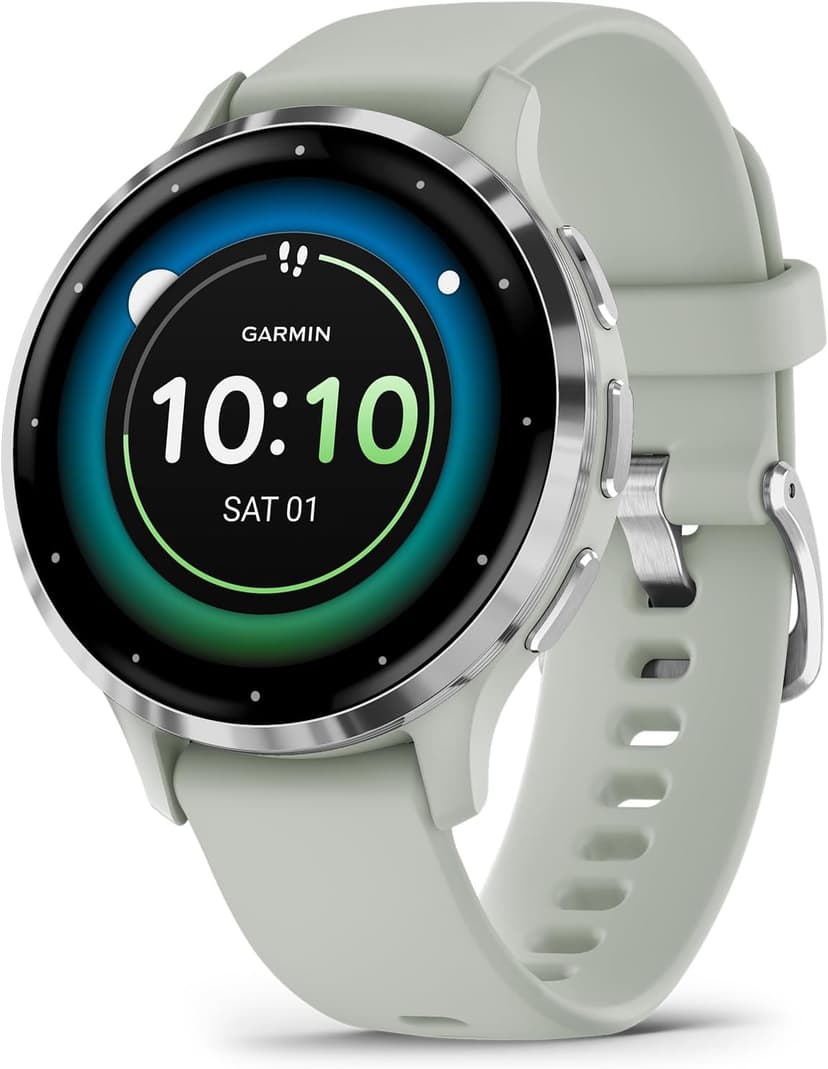 Garmin Venu 3S 41mm – Fitness-Smartwatch, 1,2" AMOLED-Touchdisplay, bis zu 10 Tage Akkulaufzeit, 30+ Sport-Apps, Bluetooth Telefonie und Sprachassistenz, GarminMusic, GarminPay, Rollstuhlmodus - 1