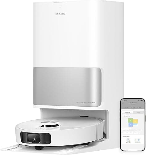 dreame L10s Ultra Gen 2 Robot Vacuum with Mop, 10000Pa, LiDAR Obstacle Avoidance & MopExtend Technology, Auto Washing&Drying, Self-Emptying&Refilling, 10.5mm Mop Lifting