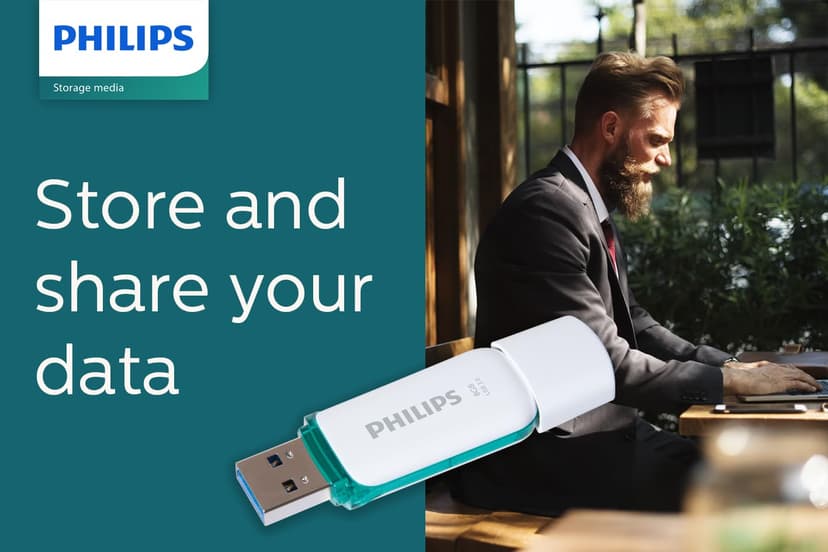 Philips SNOW USB flash drive 8 GB – USB 3.0 8GB – up to 80 MB/s read - 9