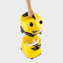 Kärcher WD 4 V-20/5/22 Heavy Duty Vacuum Cleaner WD 4 V-20/5/22 Super Absorbent Energy Efficient Wet/Dry Vacuum Cleaner with 20L Plastic Container, Plan Filter, 5 m Cable and 2.2 m Suction Hose - 4