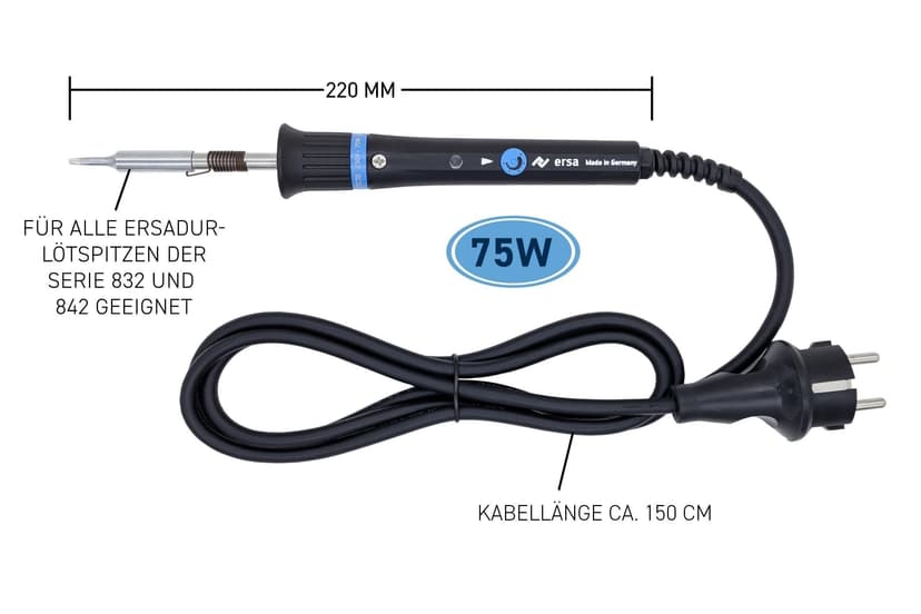 ERSA PTC70 Fer à souder avec contrôle de température - 3