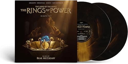 The Lord of the Rings: The Rings of Power (Season 2: Amazon Original Series Soundtrack) [AMZ EX] [black and gold