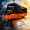 Maizjok® Motorbike Cover Waterproof Outdoor, Motorcycle Cover Heavy Duty 210D Rain UV Dust Indoor, All Weather Covering for Street/Sport/Adventure/Cruiser/Touring Motorbike (108.3 x 41.3 x 49.2 in) - 2