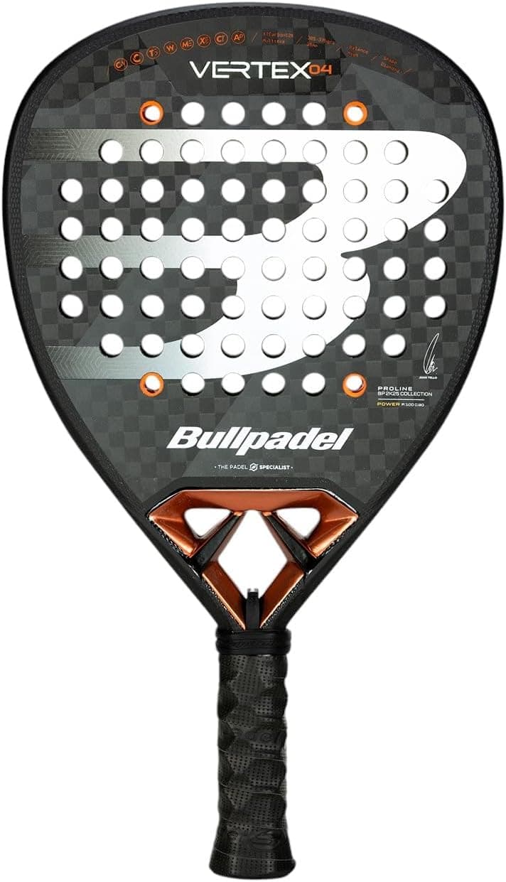 Bullpadel Vertex 04 25 Unstrung 370G Padel Racket Padel R…